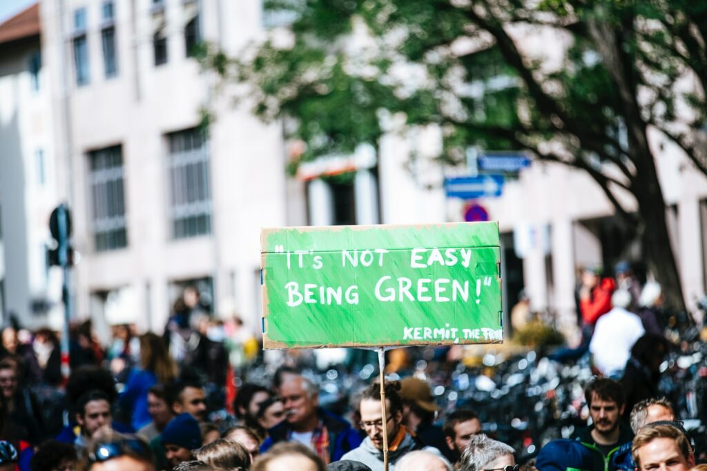 Climate protest