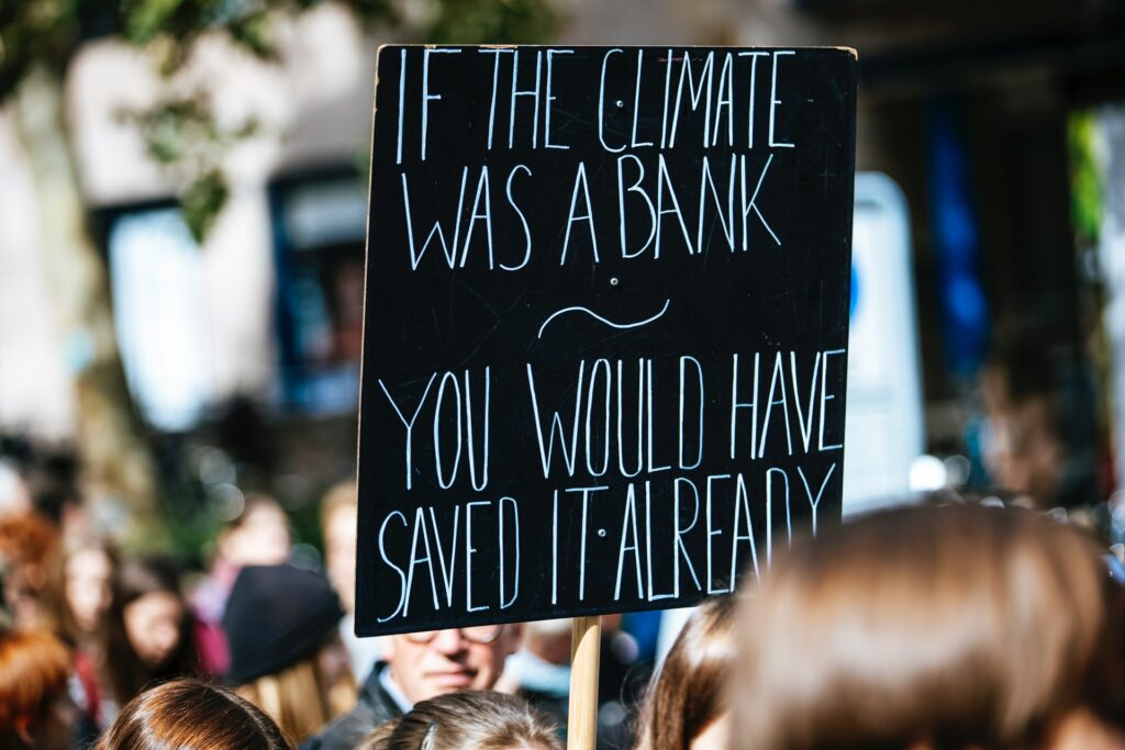 Protest sign