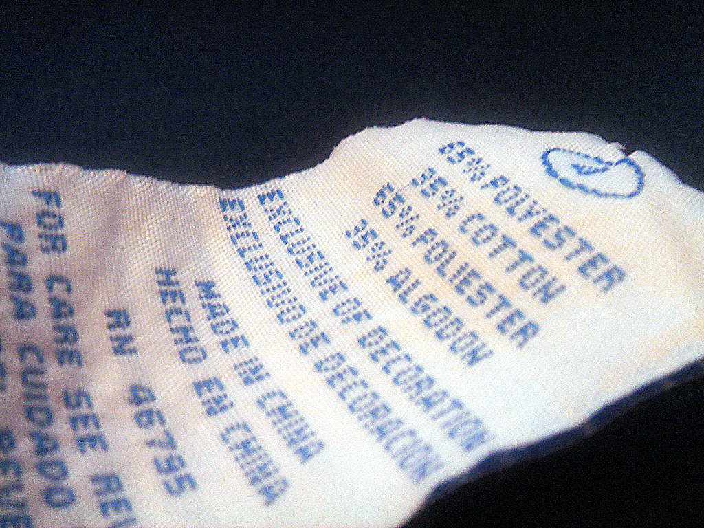 Clothes label