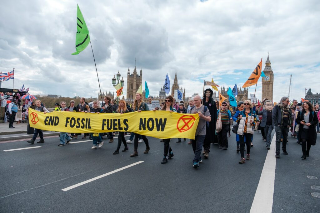 Climate protest