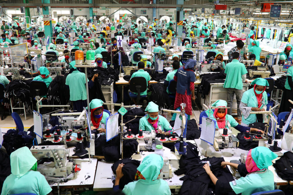 Garment employees