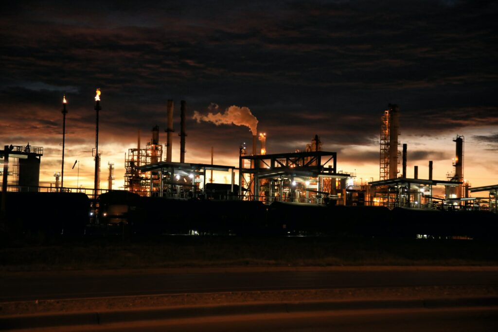 Oil refinery