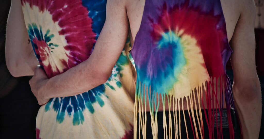 Tie dye clothes 