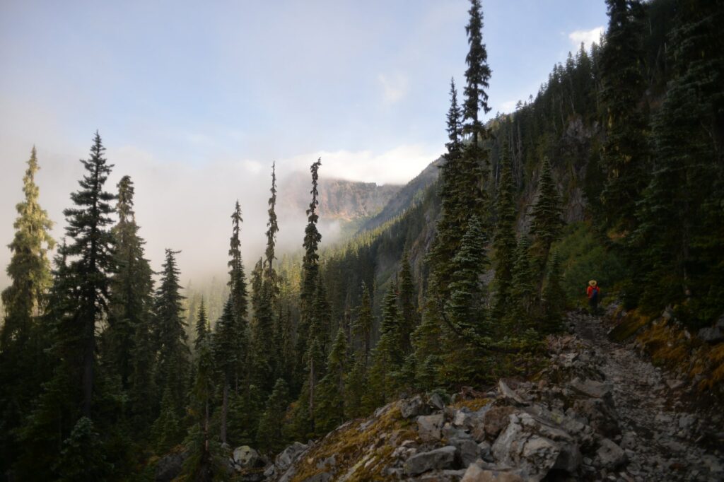 Kendall Katwalk on the PCT near Seattle, USA