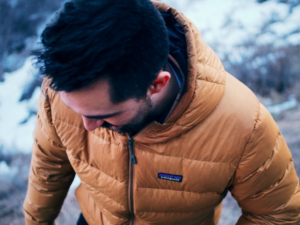 Man in Patagonia jacket